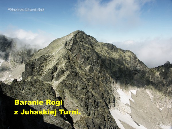 Baranie Rogi z Juhaskiej Turni